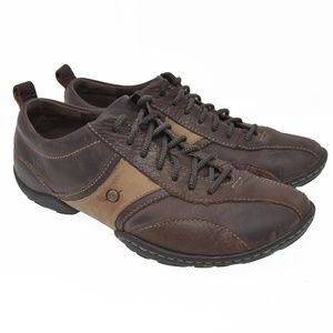 *BORN Sz 9 Brown Leather Lace Up Oxford Comfort